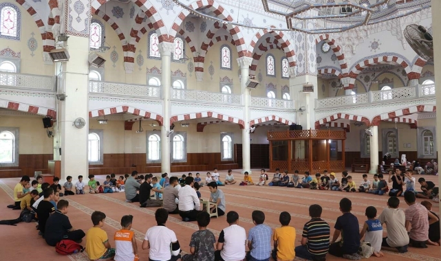 Gaziantep'te Yaz Kur'an kursları yoğun ilgi gördü