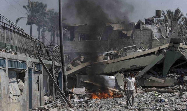 Gazze Şeridi'nde can kaybı 39 bin 550'ye yükseldi