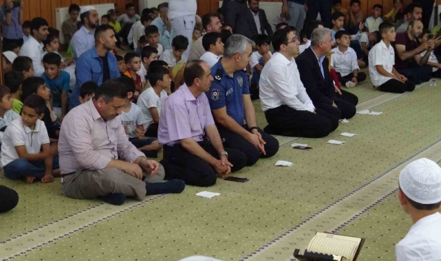 Gercüş'te Yaz Kur'an Kursu kapanış programı düzenlendi