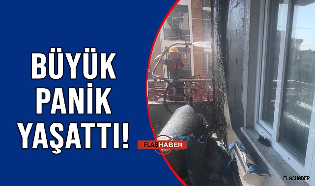GERZE’DE KORKUTAN YANGIN!