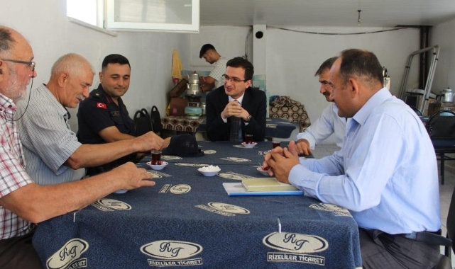 Gölpazarı köylerinde vatandaşın sorununu dinledi
