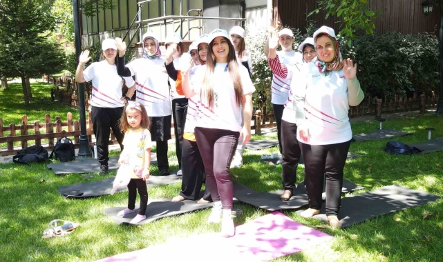 Gümüşhane'de ev kadınları fitness ile sağlıklı yaşama adım atıyor