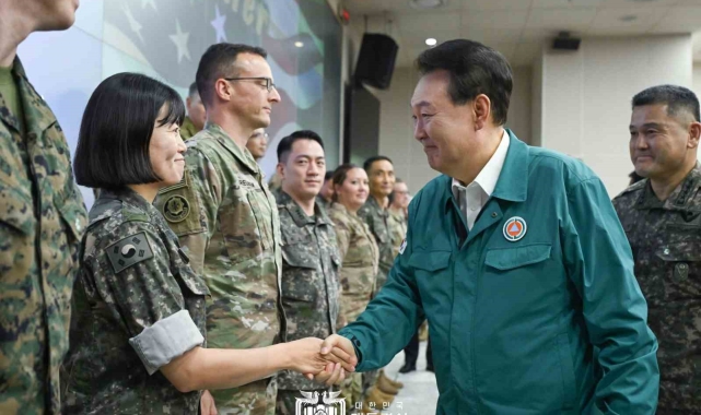 Güney Kore Devlet Başkanı Yoon'dan Kuzey Kore'ye gözdağı