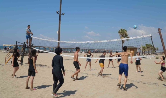 Günübirlik deniz kampı büyük ilgi görüyor