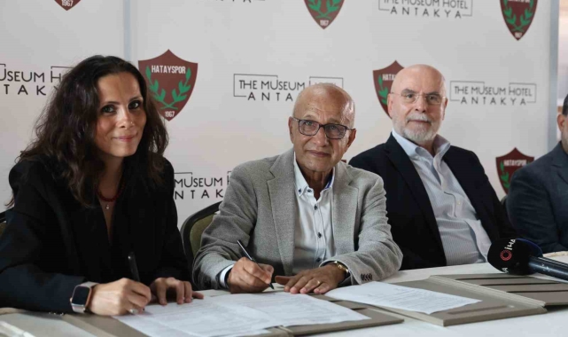 Hatayspor'da 400 bin Euro'luk sponsorluk sözleşmesi