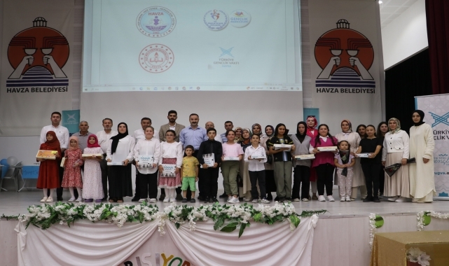 Havza'da TÜGVA'nın yaz okulu için kapanış programı düzenlendi