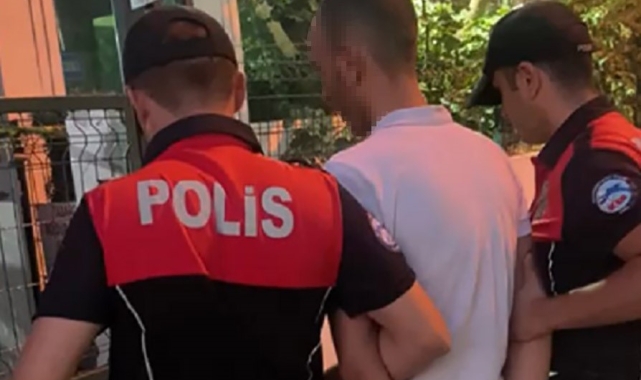 Hırsızlık suçundan aranan şüpheli kıskıvrak yakalandı
