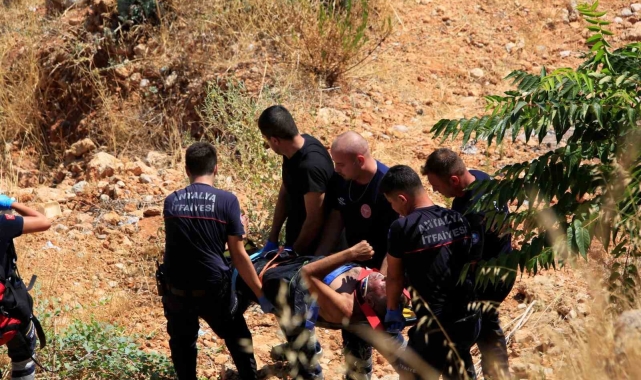 İhtiyaç gidermek isterken 20 metrelik kayalıklardan düştü