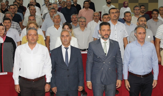 İl Milli Eğitim Müdürü Uğurelli'den eğitim yöneticilerine 'Maarif Modeli' sunumu