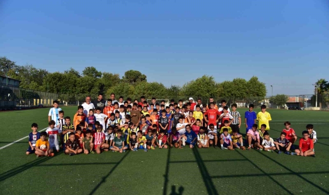 İncirliovalı çocuklar yazı sporla geçiriyor