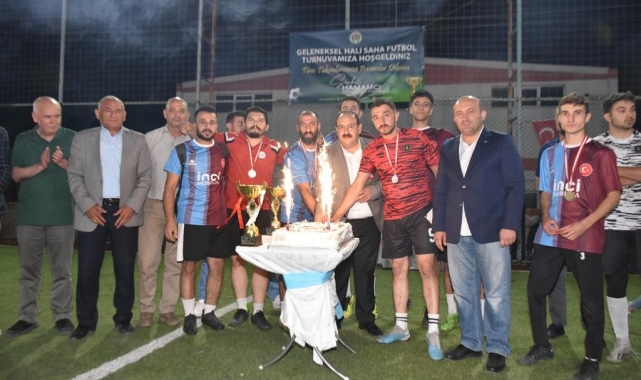 İnönü'de 8. Geleneksel Halı Saha Futbol Turnuvası tamamlandı