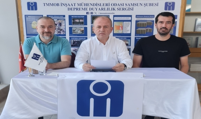 İnşaat Mühendisleri Odası Samsun Şube Başkanı Talak: "Samsun yapı stoku alarm veriyor"