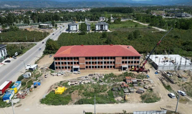 İnşaatı hızla devam ediyor