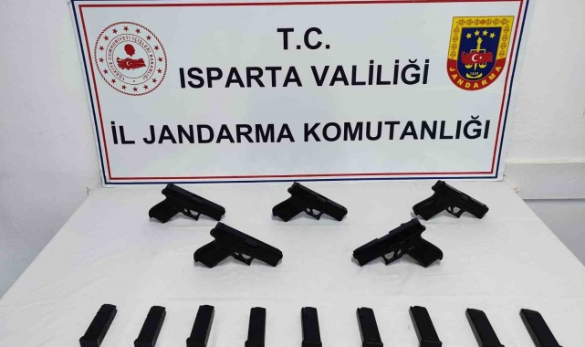 Isparta'da silah kaçakçılığı yapan şahıs tutuklandı