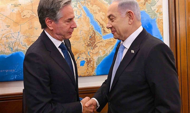 İsrail Başbakanlık Ofisi: "Blinken ve Netanyahu'nun görüşmesi olumlu geçti"