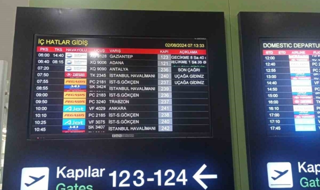 İzmir-Gaziantep uçuşunda rötar 10 saate çıktı, yolcular isyan etti