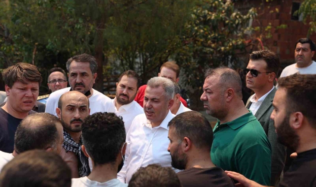 İzmir Valisi Elban: "Yangının enerjisi düşürüldü, risk büyük ölçüde azaldı"