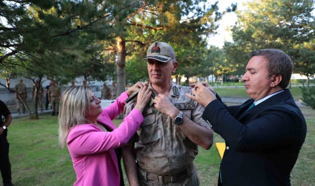 Jandarmada rütbe terfi töreni düzenlendi