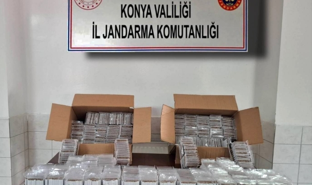 Jandarmadan kaçak tütün ve sigara operasyonu
