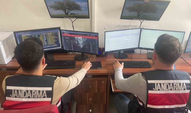 Jandarmanın sanal devriyesine takıldılar