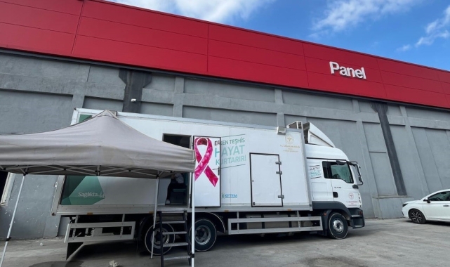 Kadın çalışanlara sağlık taraması