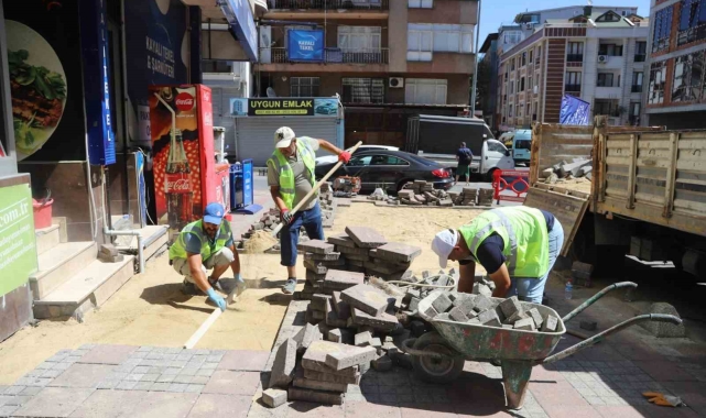 Kağıthane'nin sokakları ve caddeleri yenileniyor