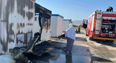 Kahramanmaraş Havalimanı'nda yangın