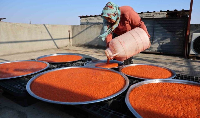 Kahramanmaraş'ta biber salçası telaşı