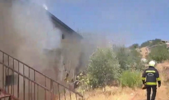 Kahramanmaraş'ta ikamet yangını