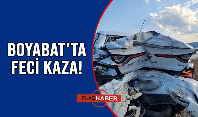 KAMYONET OTOMOBİLLE ÇARPIŞTI!