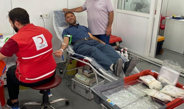 Karapınar'da kan bağışı kampanyası