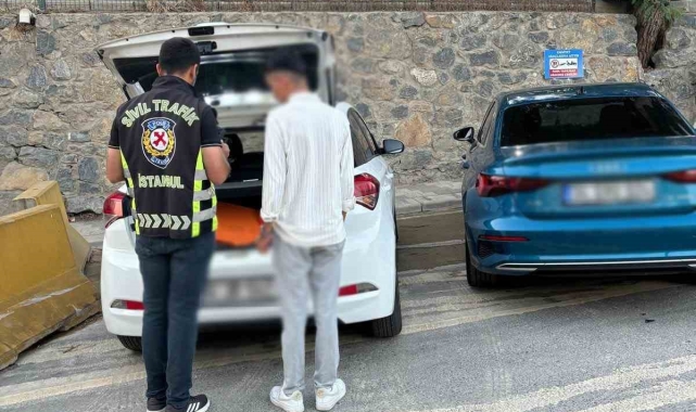 Kartal'da drift atan sürücüye 35 bin TL para cezası