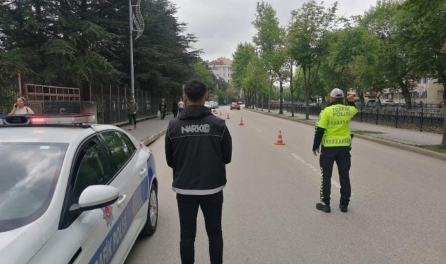 Kastamonu'da 37 sürücüye uyuşturucu etkisi altında araç kullanmaktan işlem yapıldı