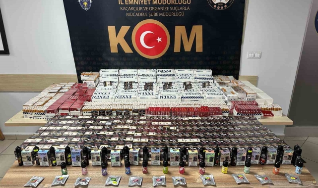 Kastamonu'da binlerce makaron ele geçirildi