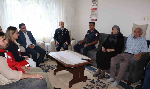 Kaymakam Akgül: "Şehit aileleri ve gaziler bizlere emanet"
