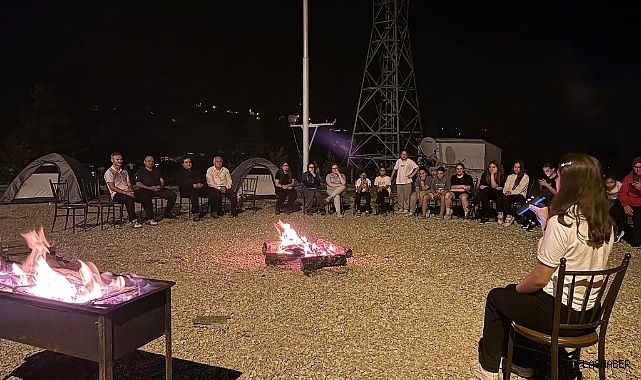 KAYMAKAM ALTUN GENÇLERLE KAMPTA BULUŞTU!