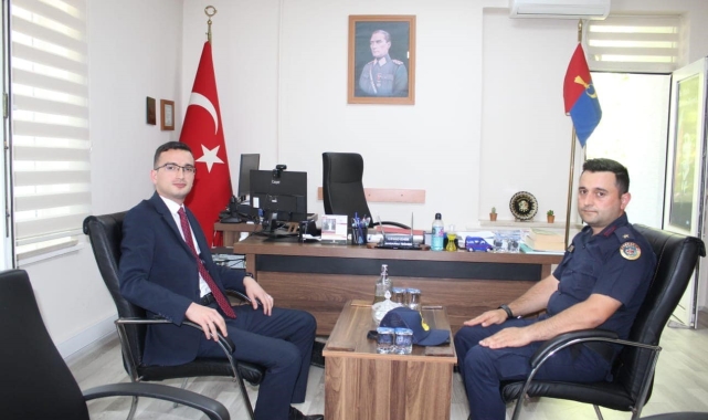 Kaymakam Ardal, güvenlik ve asayiş konuları hakkında bilgi aldı