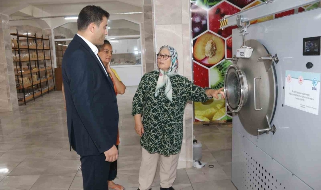 Kaymakam Demirel: "Üreten kadınlarımıza her zaman destek olacağız"