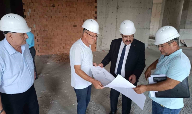 Kaymakam Sağlam, Hükümet Konağı'nı inceledi