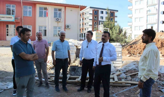 Kaymakam Soysal, eğitim yatırımlarını inceledi