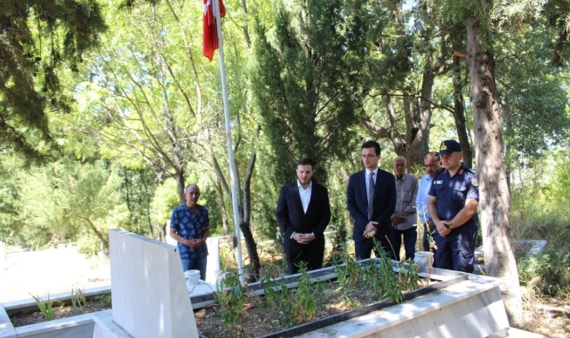 Kaymakamı Ardal, şehit Kıygıcı'nın kabrini ziyaret etti