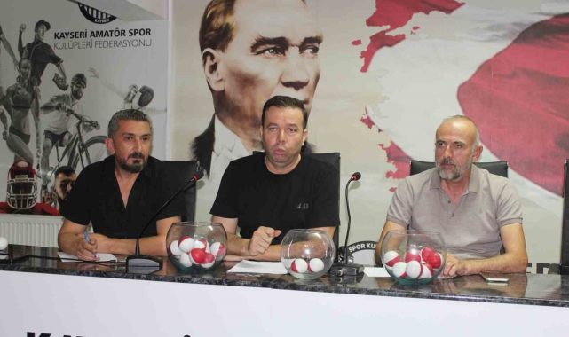 Kayseri Süper Amatör Küme'de fikstür heyecanı