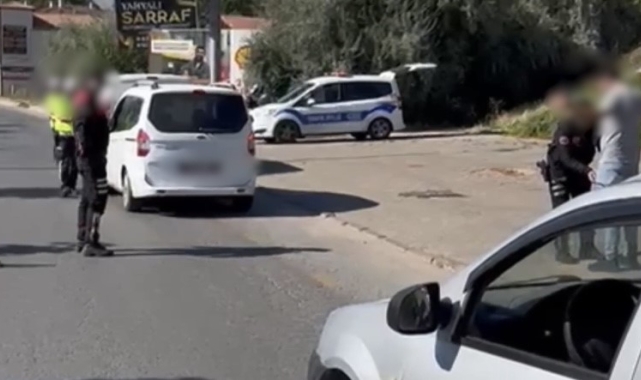 Kayseri'de 16 ekiple asayiş uygulaması: 34 bin 500 dal makaron ele geçirildi