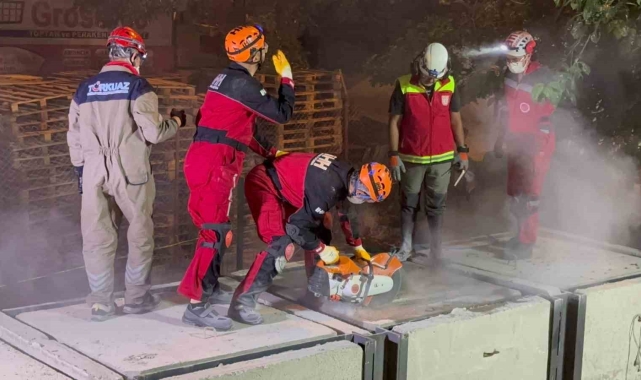 Kayseri'de deprem tatbikatı