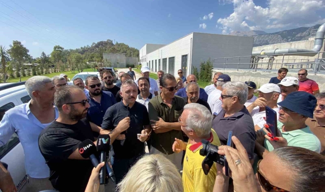 Kemer Çamyuva Atık Su Tesisindeki koku sorunu