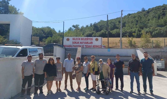 Kent Konseyi'nden Sokak Hayvanları Tedavi ve Rehabilitasyon Merkezine ziyaret