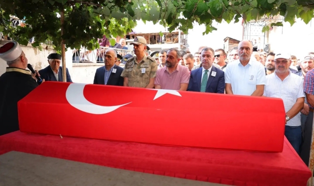 Kıbrıs Gazisi son yolculuğuna uğurlandı
