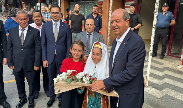 KKTC Cumhurbaşkanı Ersin Tatar, Bolu'da ziyaretlerde bulundu