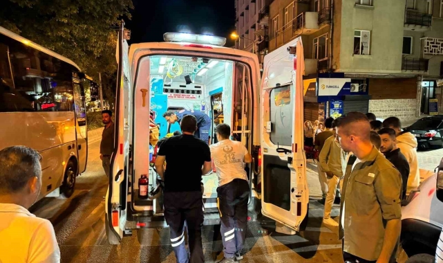 Kontrolden çıkan motosiklet devrildi, sürücüsü yaralandı