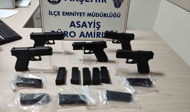 Konya'da 2 kişi silah kaçakçılığından tutuklandı